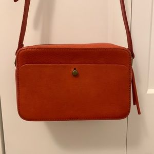 Madewell Red Camera Bag Crossbody